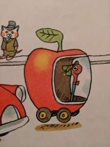 Driving to work in your gay ass little apple car